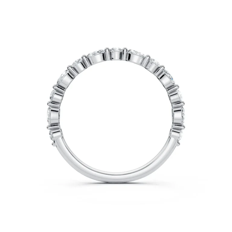 6 Eternity Stack Single Row Bar Setting Light Pass East West 3 4 coverage round oval 2.0