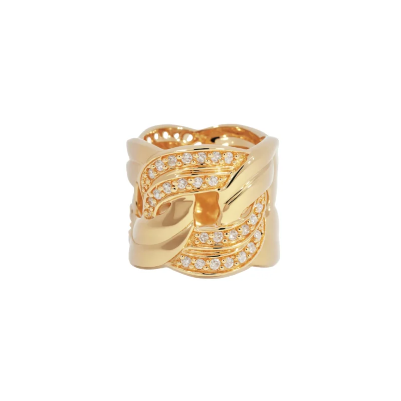 1 Interwoven Dazzle ring