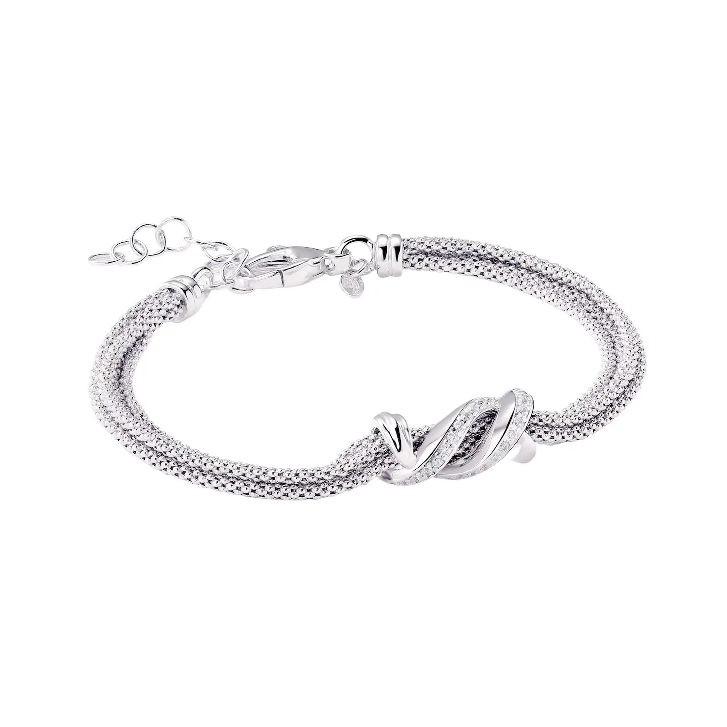 2 Luce Italian Braided Twist Bracelet 2 Luce Italian Braided Twist Bracelet