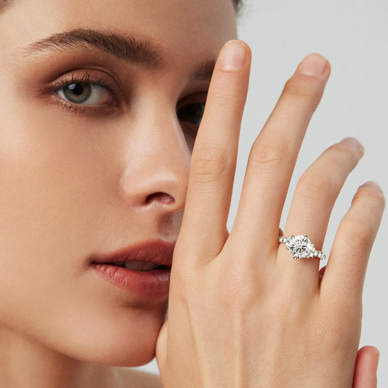 engagement ring model 