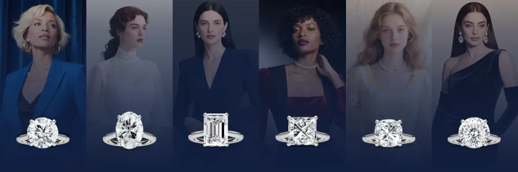 Match Diamond Shape with Outfit Personality