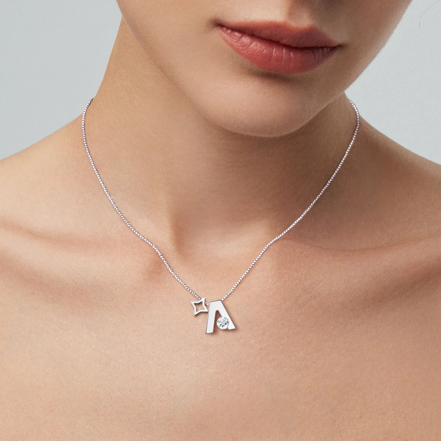 letter pendant model 