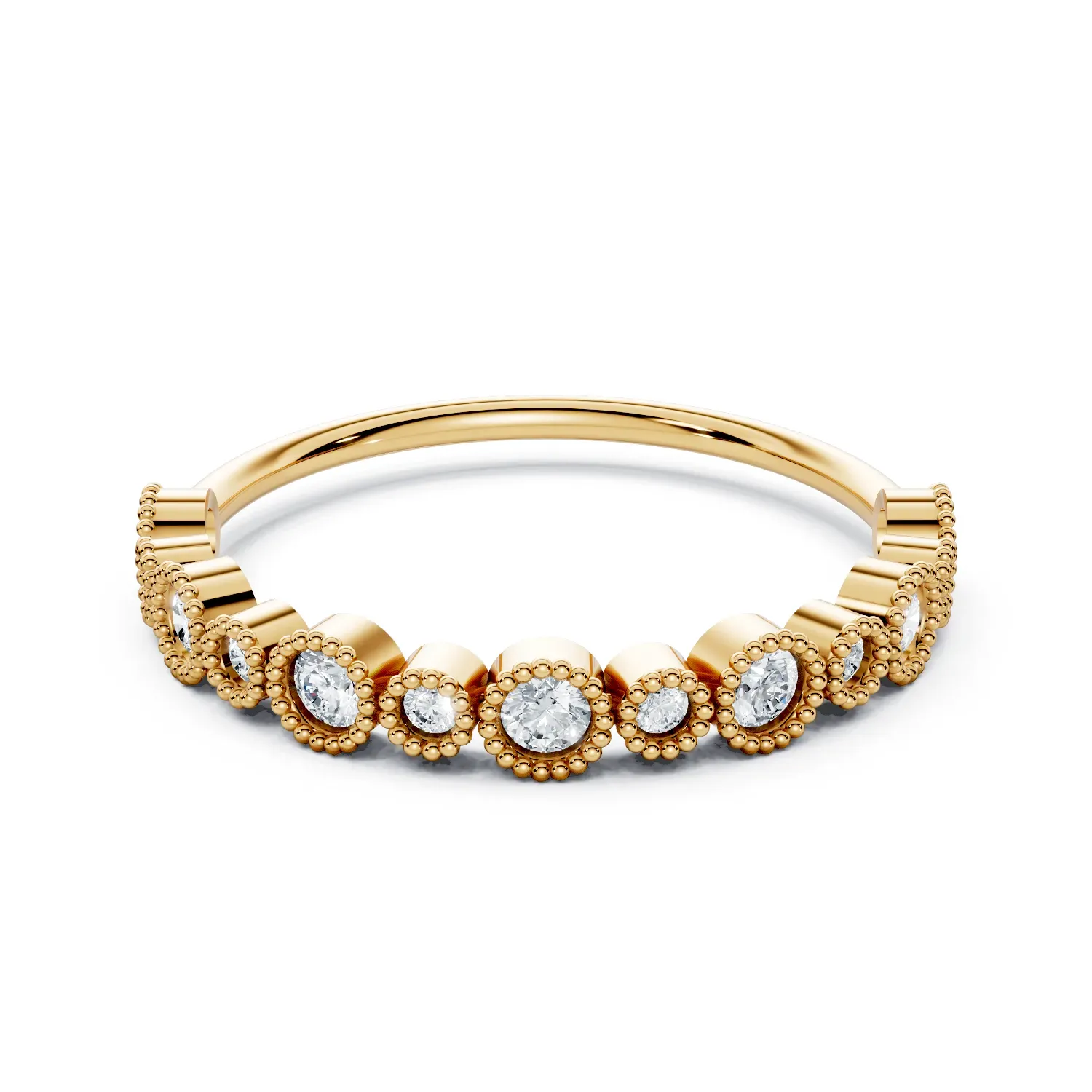 1 Stack Vivre Feature Pave Bead Bright Bezel Base 12 coverage 1 Stack Vivre Feature Pave Bead Bright Bezel Base 12 coverage