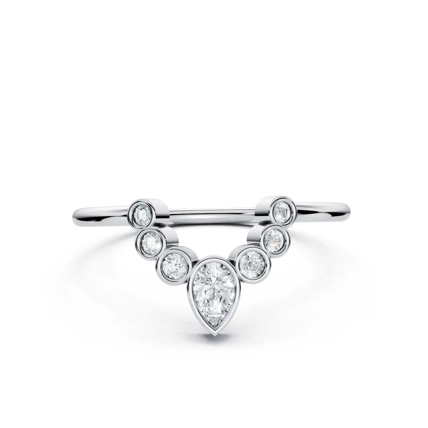 5 Stack Bezel curved Half Halo Light Pass 14 coverage 5 Stack Bezel curved Half Halo Light Pass 14 coverage